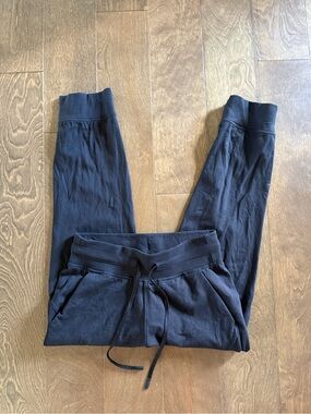 lululemon athletica Black High-Waist Drawstring Pants